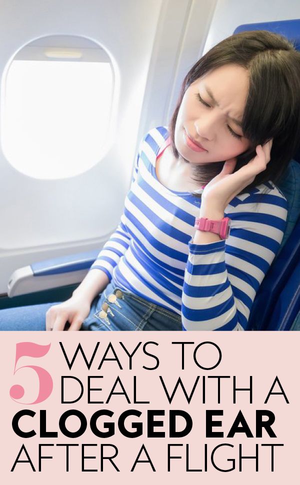 5 Tricks for Dealing With a Clogged Ear After a Flight ...