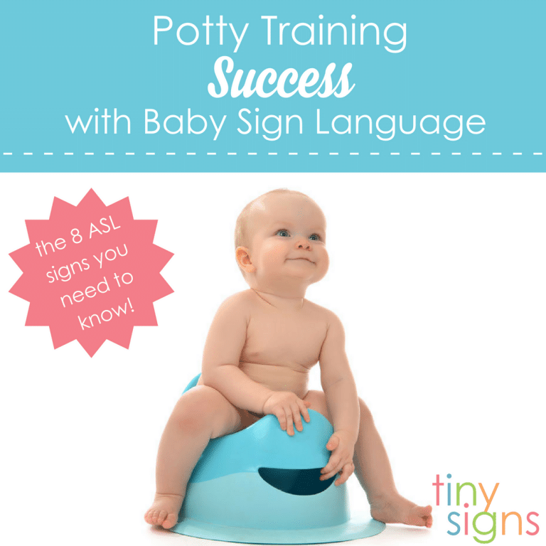 ASL Signs for Potty Training Baby Sign Language