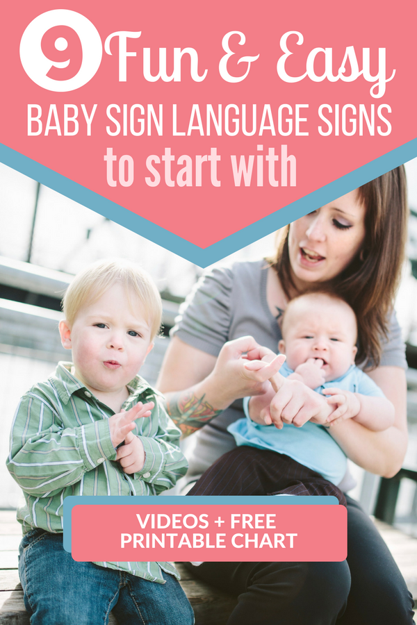 baby sign language best signs to start with