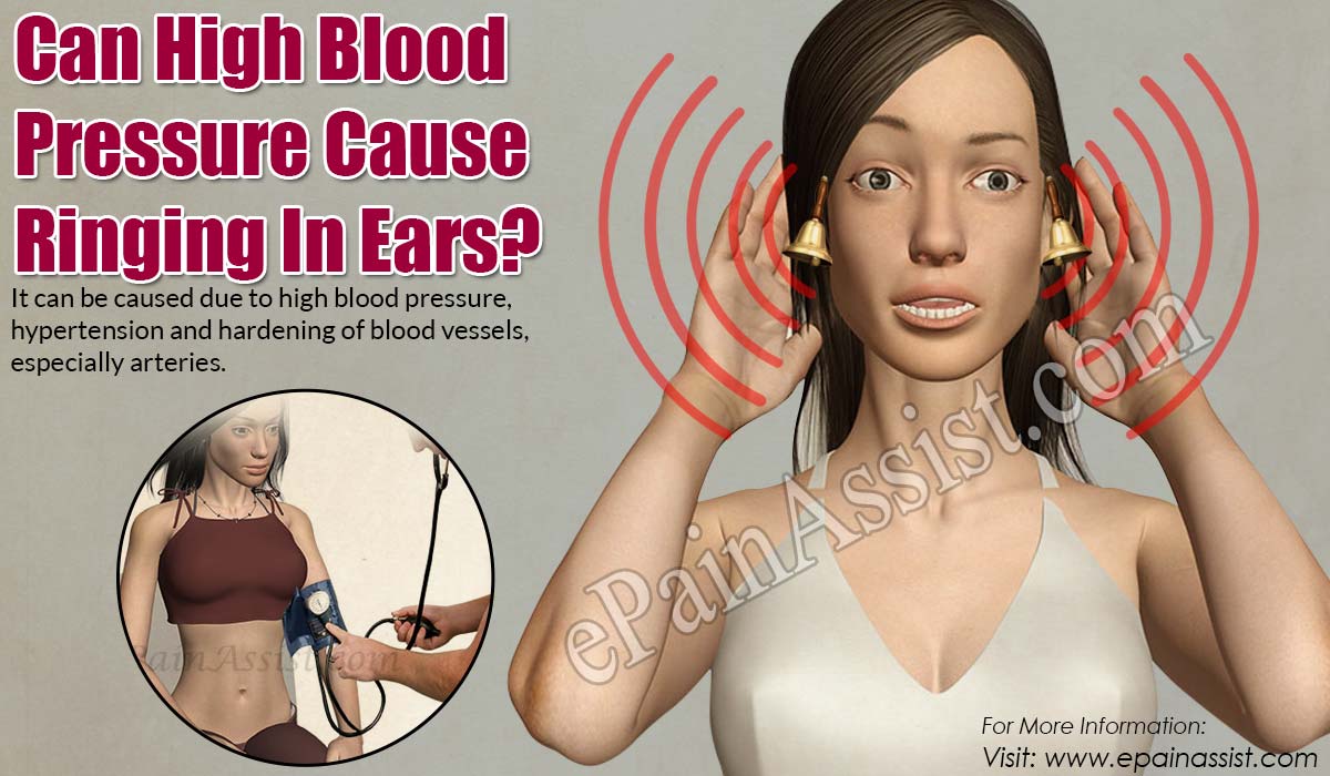 Can High Blood Pressure Cause Ringing In Ears?