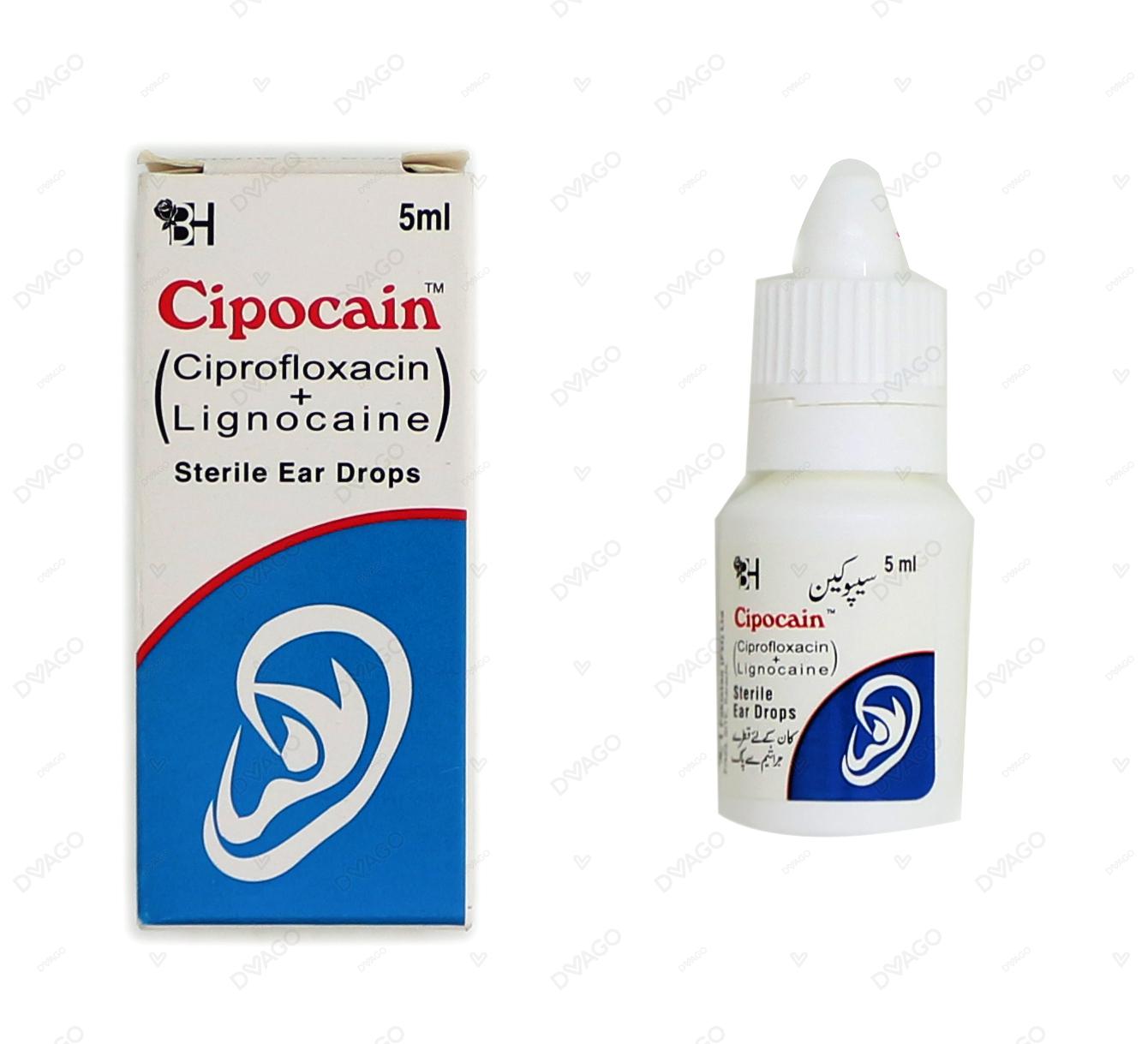 Cipocaine Ear Drop 5ml  DVAGO®