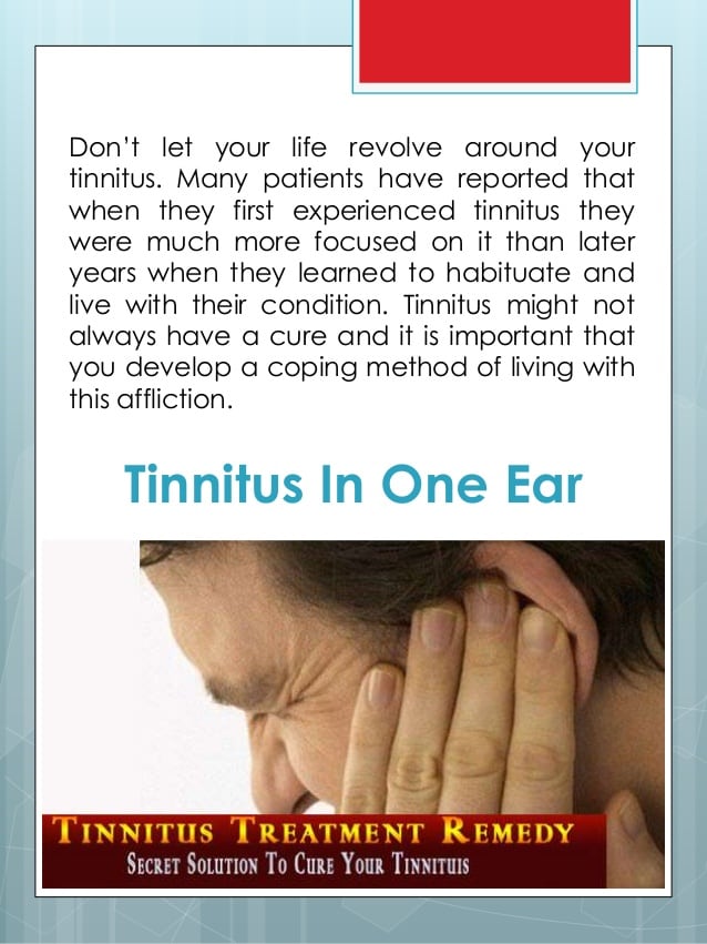 Ear tinnitus