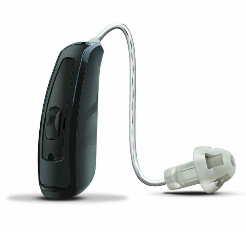 Hearing aid uses Bluetooth to connect to iPhone