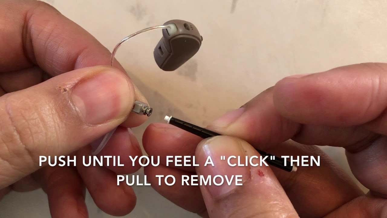How to Check and Change the Wax Filter in ReSound Hearing ...