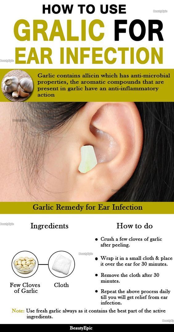 How to Cure An Ear Infection With Garllic?