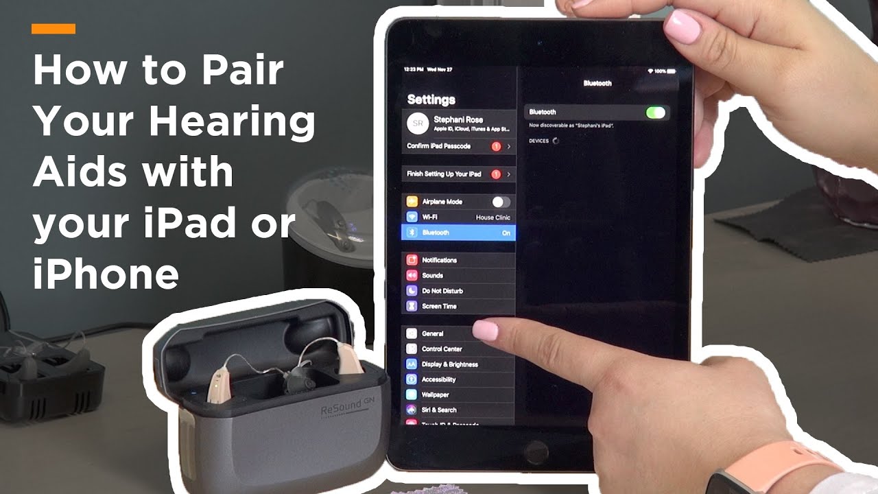 How to Pair your Hearing Aids to your iPhone or iPad