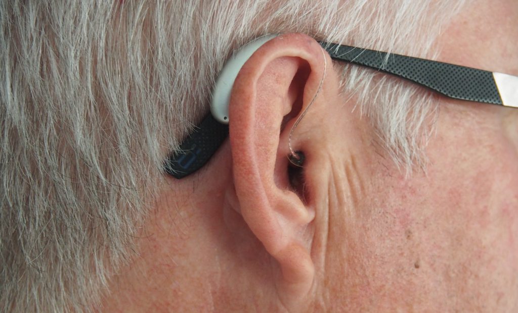 Man Behind The Ear Hearing Aid