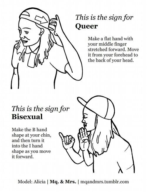 Sign Language + LGBT