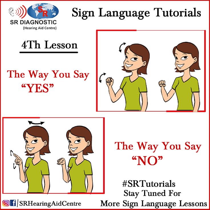 Sign Language Tutorial... 4th Lesson Ways to say YES and NO... # ...