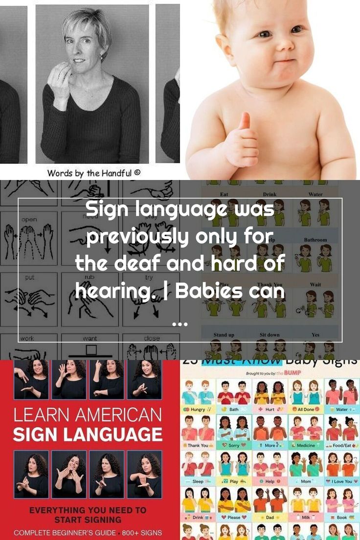 Sign language was previously only for the deaf and hard of ...