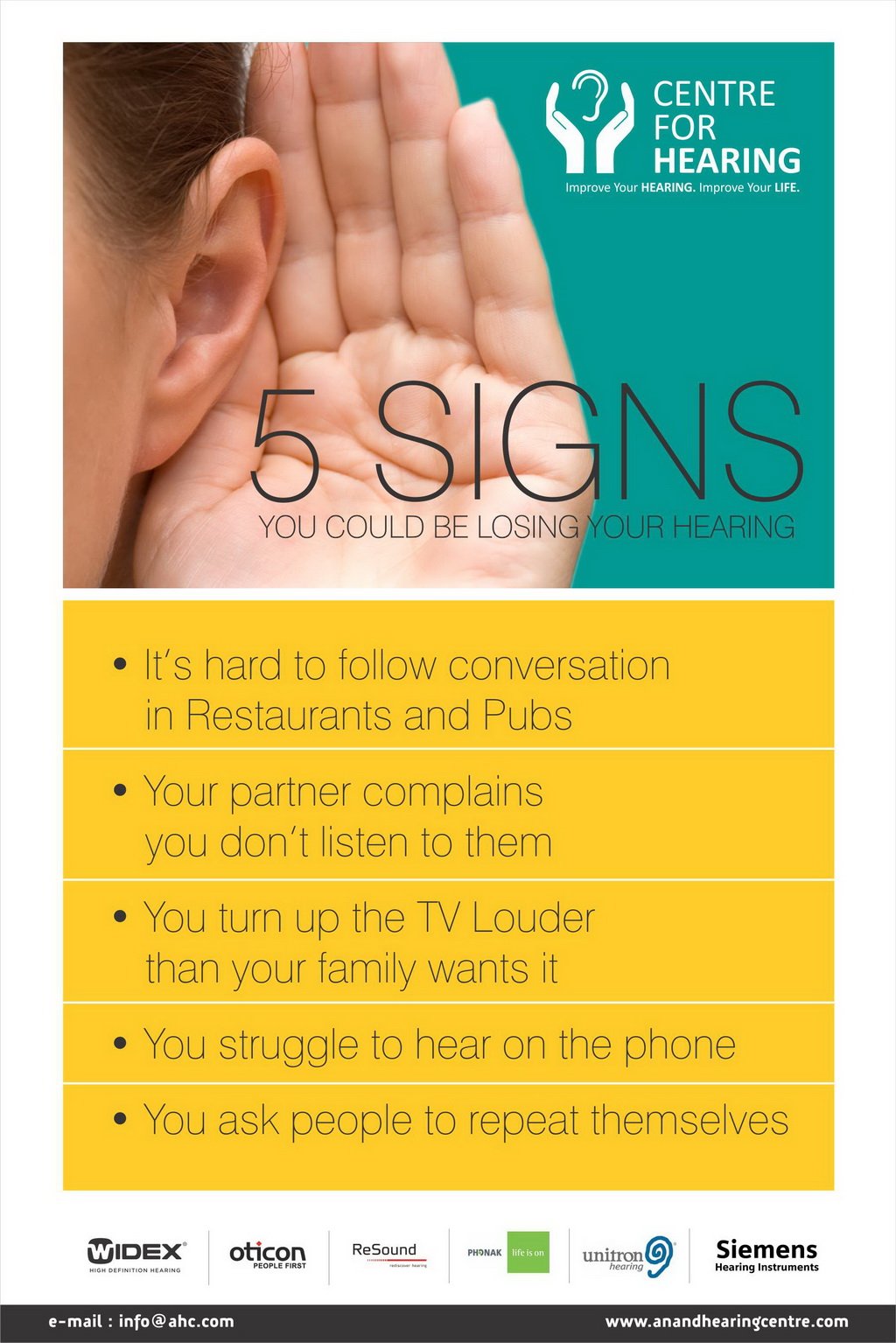 Signs Of Hearing Loss To Look Out For