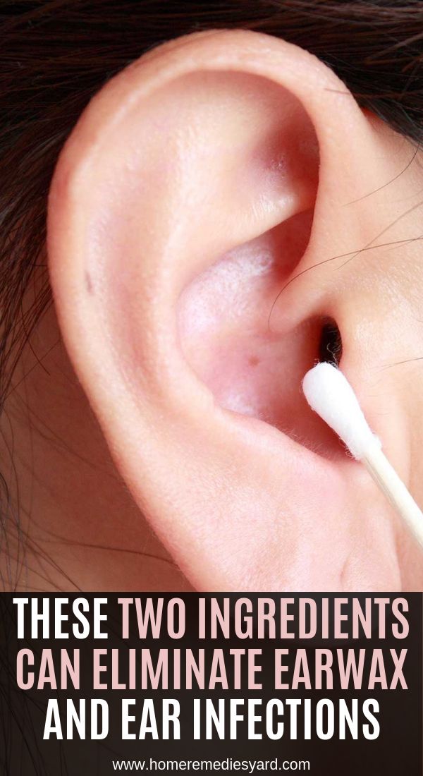 These Two Ingredients Can Eliminate Earwax and Ear ...