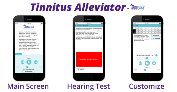 Tinnitus Alleviator by Neuromonics