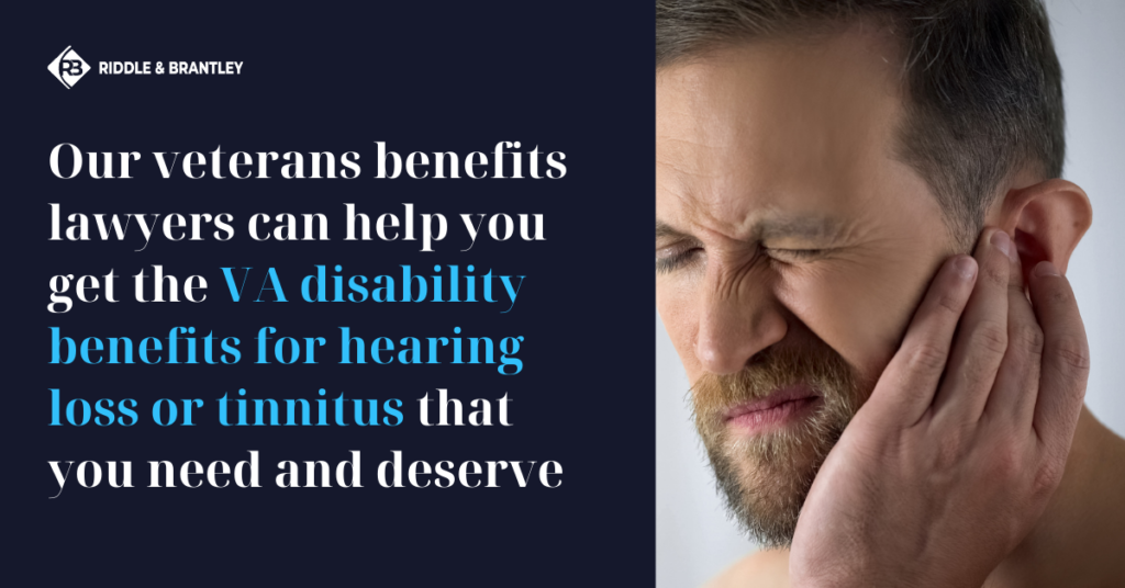 VA Disability for Hearing Loss and Tinnitus